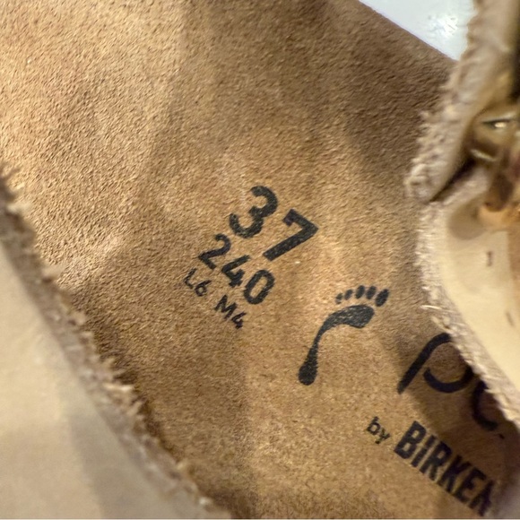 Papillio Birkenstock Women's Sz US 6-6.5 EU 37 Soley Ring Tan Sandals Wedge NEW! - Picture 6 of 9